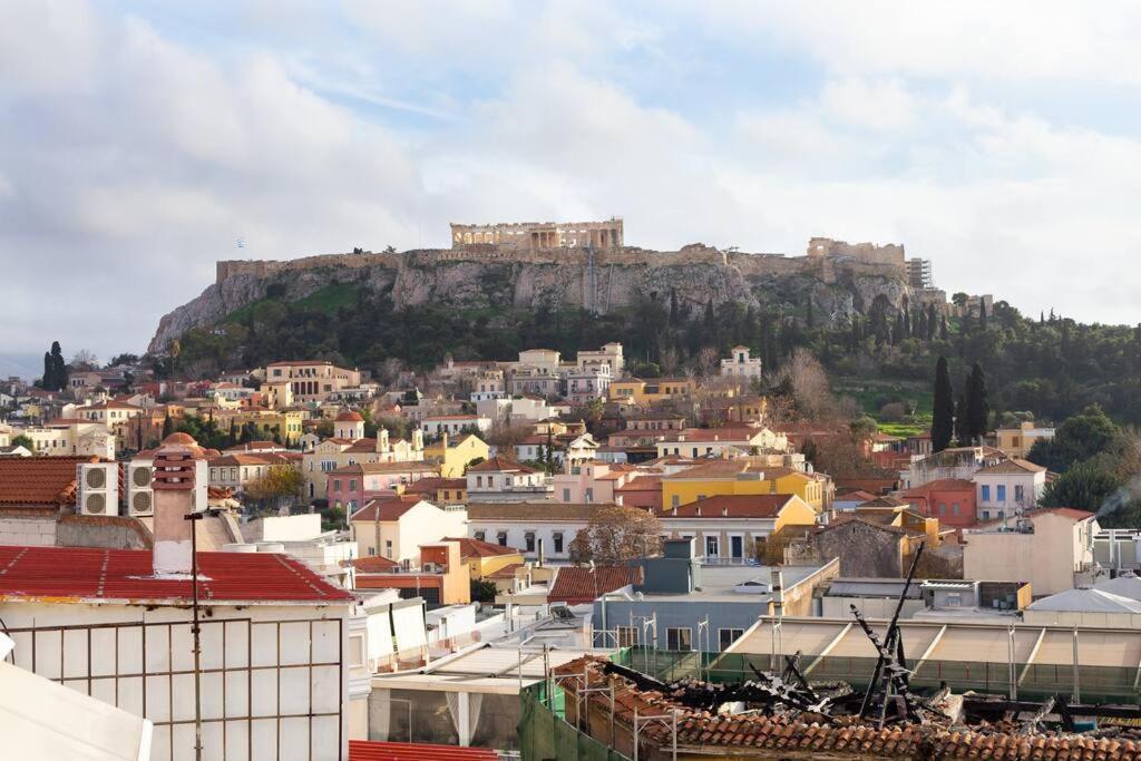 The Parthenon View In The Historical Center! Apartment Atena Exterior foto